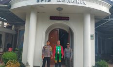 Bhabinkamtibmas Polsek Megamendung Giat Pengamanan Gereja