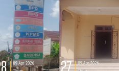 Diduga Kurang Aktifnya Kepala Desa Nusa Agung RT.3 RW.2 Kec Belitang III Kab Ogan Komering ulu Timur Dikantor Desa selama Menjabat sampai saat ini