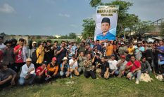Dengan semangat kebersamaan dengan warga masyarakat, Mancing Bersama Calon Kepala Desa Sukadanau