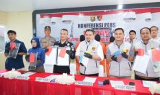 Polda Sumsel Berhasil Bongkar Penyelewengan 10 Ton Pupuk Subsidi di kabupaten Muara Enim