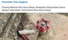 WARGA KELUHKAN AIR PDAM MATI DUA HARI, LAYANAN PENGADUAN DIGITAL JADI SOROTAN