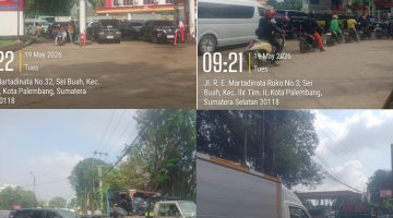 VIRAL ! Antrean BBM Mengular di RE Martadinata, Warga Khawatir Timbulkan Korban Kecelakaan