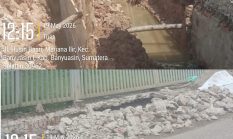 VIRAL ! Drainase Diduga Asal Jadi, Warga Soroti Proyek PU PR PSDA di Sematang Borang