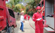 Tim Pemadam Kebakaran (Damkar) Pertamina EP Zona 4 Sigap Bantu Padamkan Kebakaran Rumah Warga di Muara Enim dan Prabumulih
