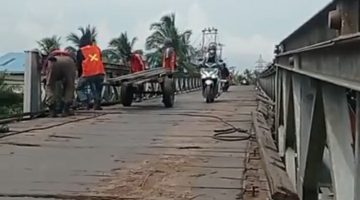 Rehab Jembatan Belly Bersejarah di Palembang Dimulai, Anggaran Capai Rp 2 Miliar