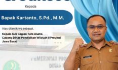 FJP2 Bogor Raya Dukung Kepemimpinan Baru Kartanto di Cabang Dinas Pendidikan Wilayah II Jawa Barat