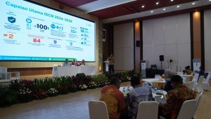 Dok.: Presiden Indonesia SDGs Center Network (ISCN), Bayu Arie Fianto, memaparkan capaian ISCN