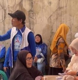 Gerakan Langit Biru Indonesia Asri Demokrat Bogor, Ratusan Warga Antusias Ikuti Cek Kesehatan Gratis