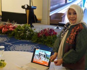Dokumentasi: Dr. Farah Mulyasari saat memaparkan materi terkait komunikasi kebencanaan dalam kegiatan akademik Universitas Pertamina.