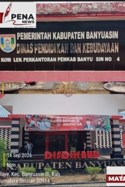 DISDIKBUD BANYUASIN “ALERGI” WARTAWAN? Hendak Dikonfirmasi soal Dugaan Dana BOS, Awak Media Klaim Dihindari