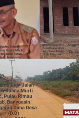 Anggaran Rp89 Juta di Desa Buana Mukti Dipertanyakan, Proyek Gedung BPD Belum Rampung