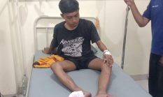 BURUH GERUDUK KANTOR LPSK JATIM! JAMKESWATCH FSPMI DESAK KEPASTIAN BIAYA PENGOBATAN KORBAN PENGANIAYAAN MOJOKERTO
