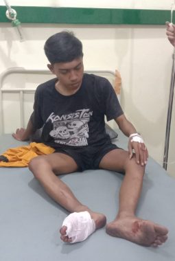 BURUH GERUDUK KANTOR LPSK JATIM! JAMKESWATCH FSPMI DESAK KEPASTIAN BIAYA PENGOBATAN KORBAN PENGANIAYAAN MOJOKERTO
